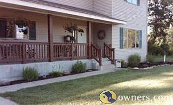 front porch and landscaping