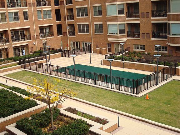 Quiet courtyard view from Terrace