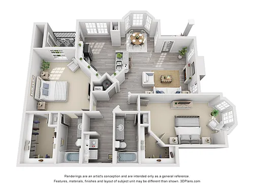 Floor plan The Twinflower Lower