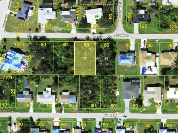 22453 ASTER AVENUE LOT 22, PUNTA GORDA, FL 33980