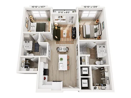 Floor plan B4