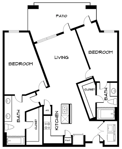 Floor plan B1-A