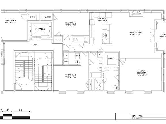 Floor Plan for South Units