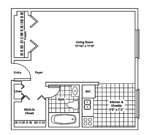 Floor plan Ashland