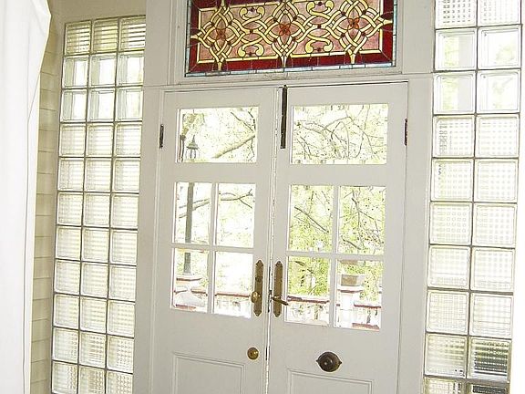 Front door, interior