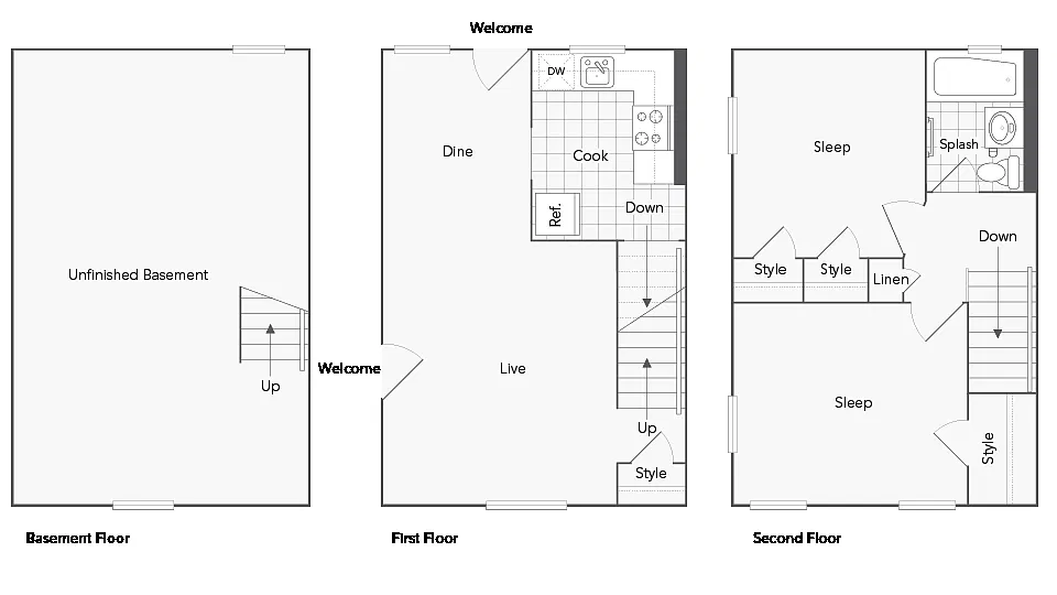 Floor plan Berkley