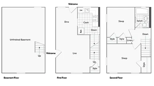 Floor plan Berkley