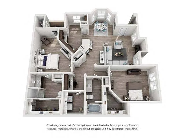 Floor plan Barcelona - Premium