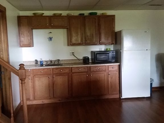Kitchenette in basement