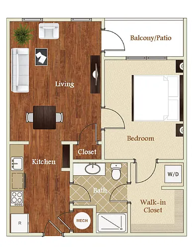 Floor plan A6