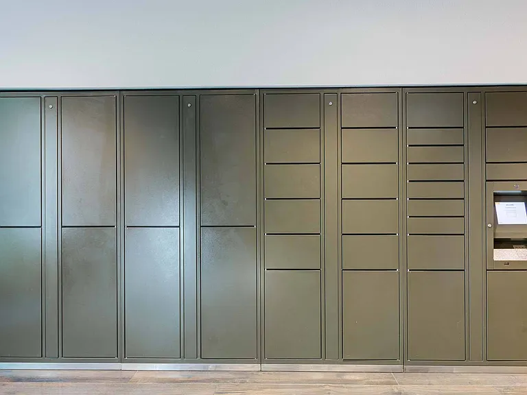 Pick up mail and packages with ease and convenience.