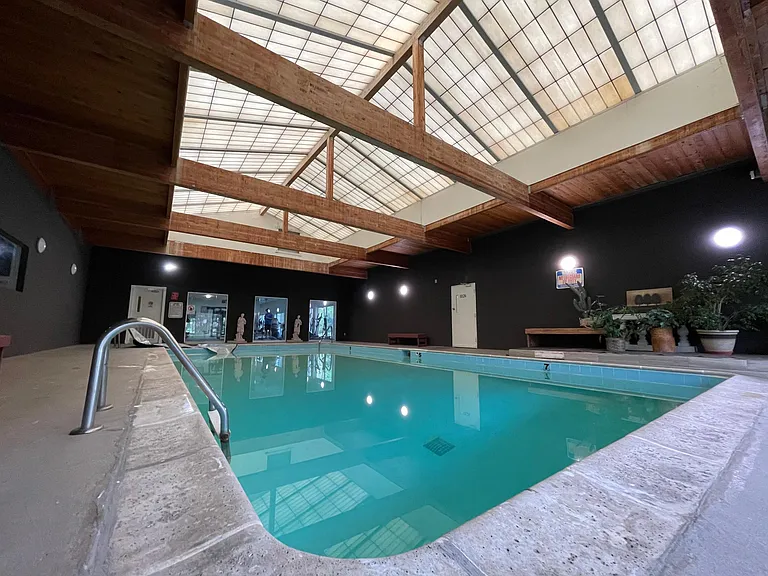 Indoor pool & hot tub