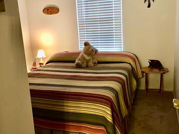 Bedroom #2 with a double door closet