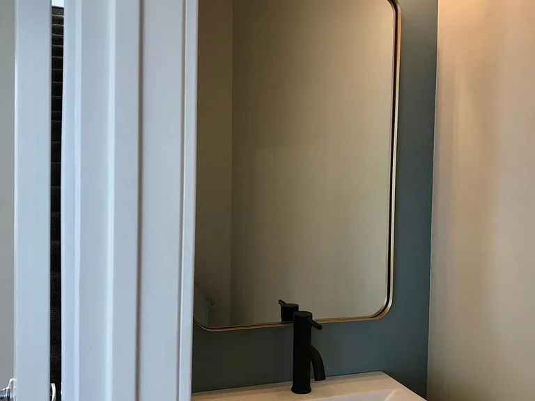 Small half bath downstairs