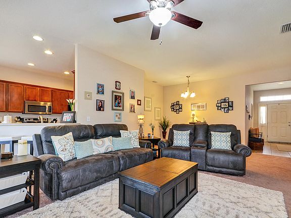 Oversized, open Living Room