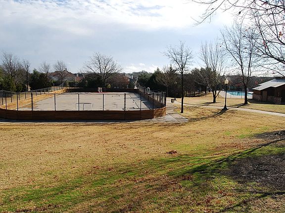 Roller hockey rink