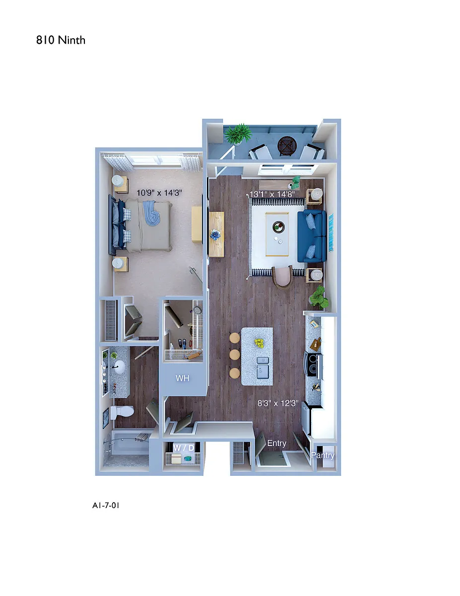 Floor plan A17