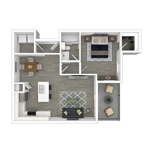 Floor plan Bluejack