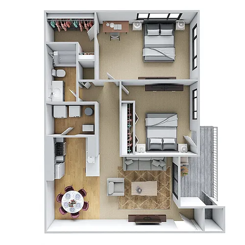 Floor plan Oak