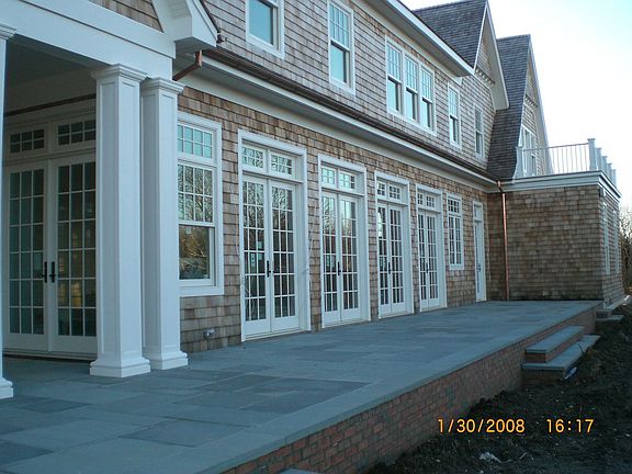 Rear Bluestone Porch