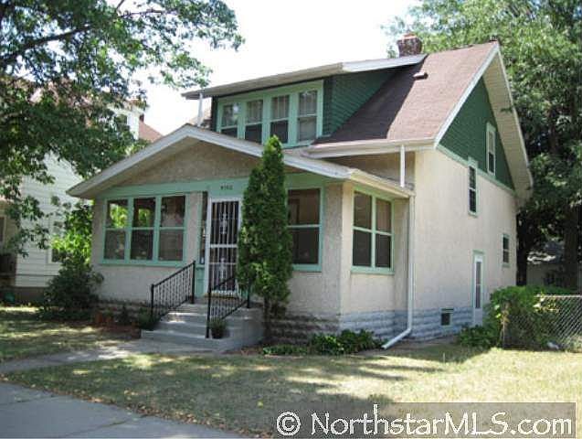Freshly painted trim as well as newly poured concrete steps!