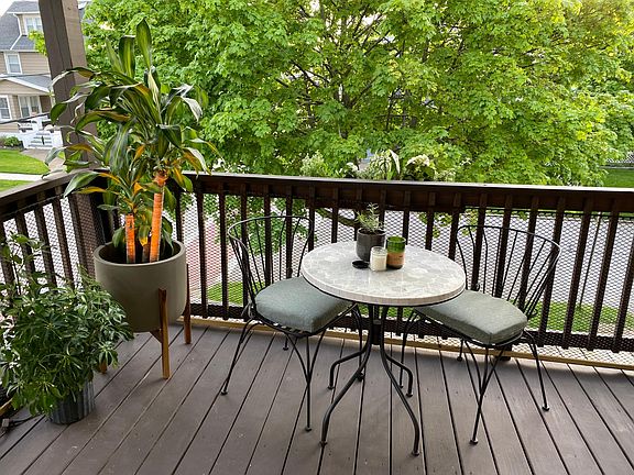 Front Porch. Upper Level.