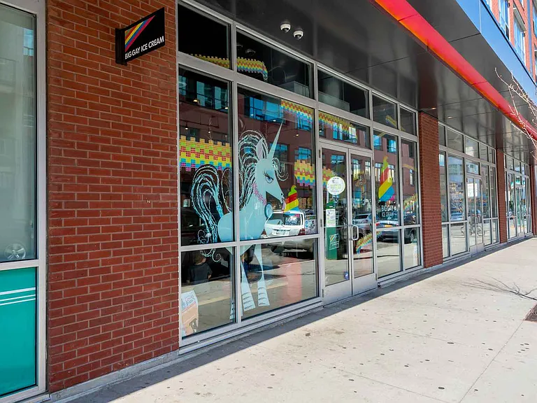 Enjoy a sweet treat at this local ice cream shop located on-site