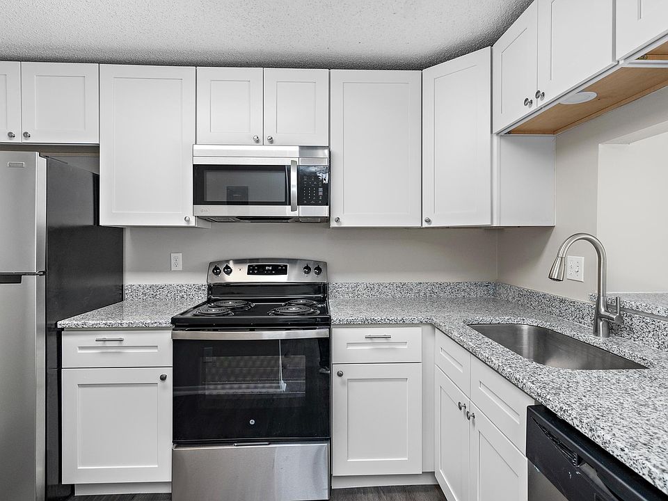 New appliances, countertops and cabinets