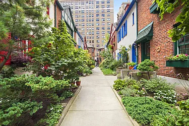 Pomander Walk at 265 West 94th Street in Upper West Side