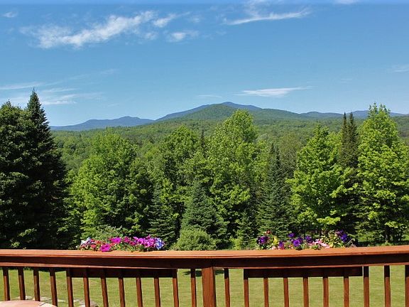 Mountain views from deck