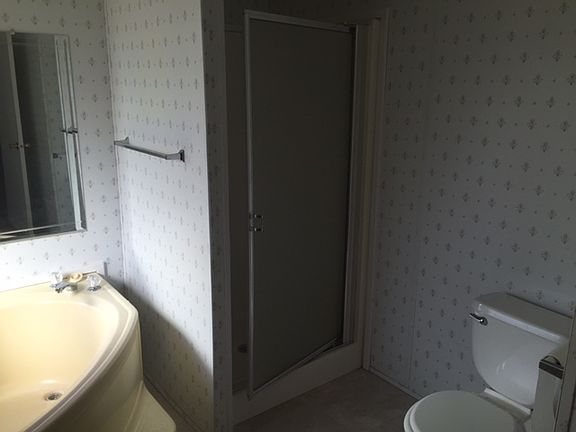 master bath with tub/shower