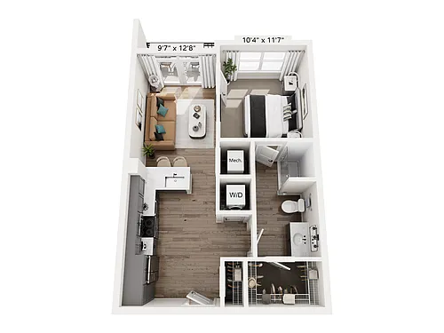 Floor plan A1