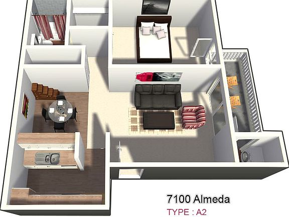 One Bedroom/One Bathroom