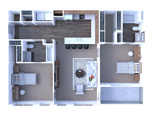 Floor plan The Bluff