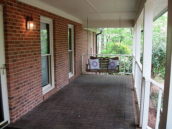 Large Covered Front Porch