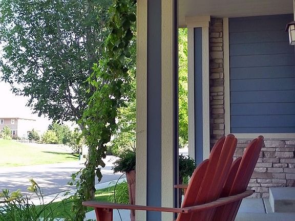 22' x 9' Covered Front Porch