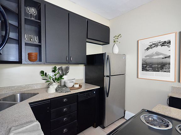Kitchen with Granite Counters