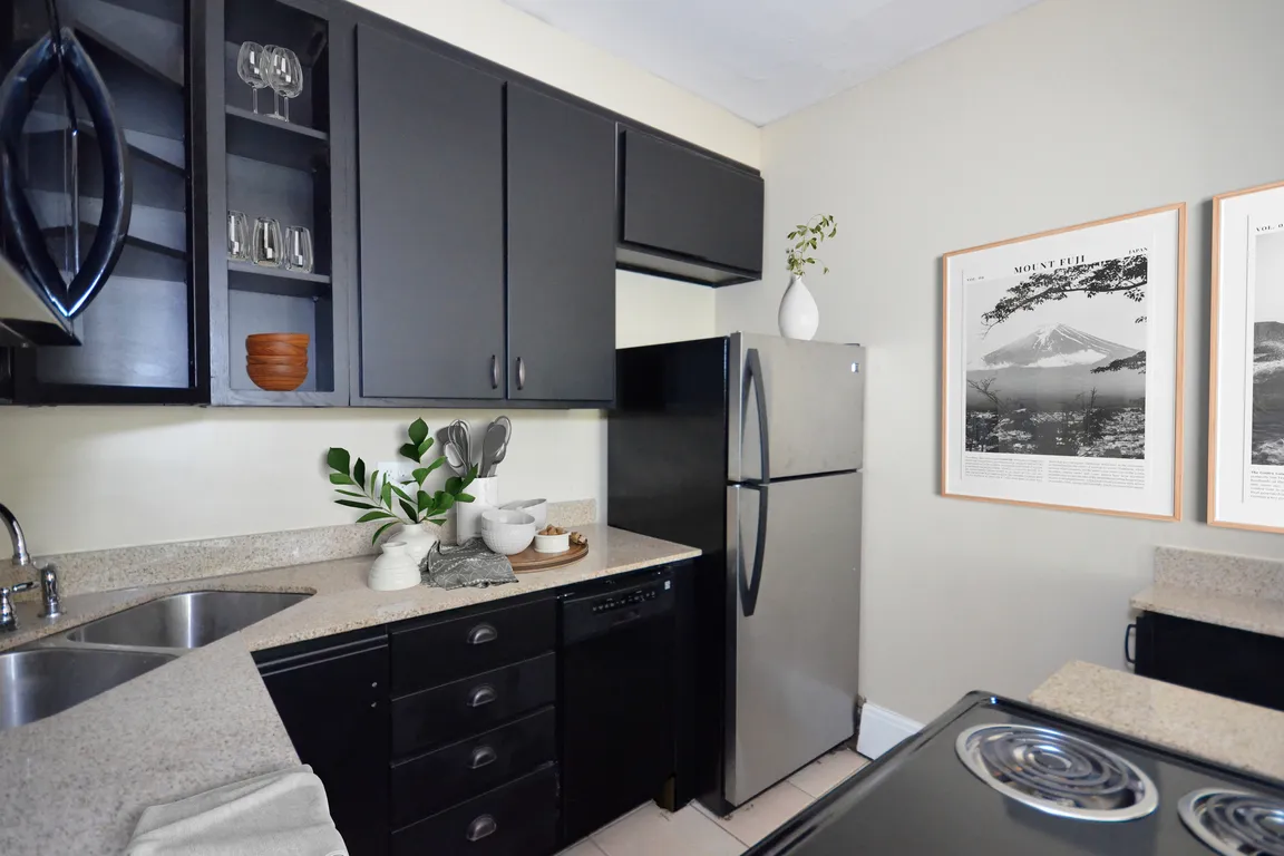 Kitchen with Granite Counters