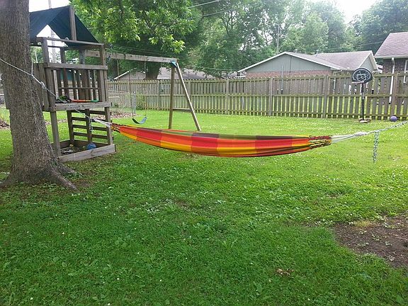 Backyard & Trees for Hammock