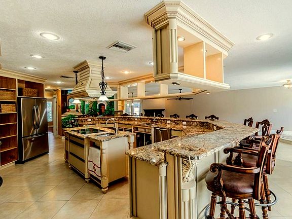 Beautiful granite countertop