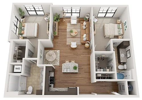 Floor plan B3