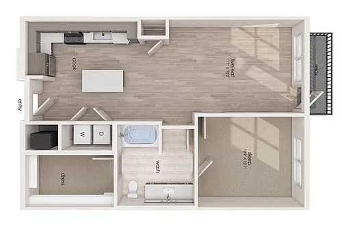 Floor plan A08