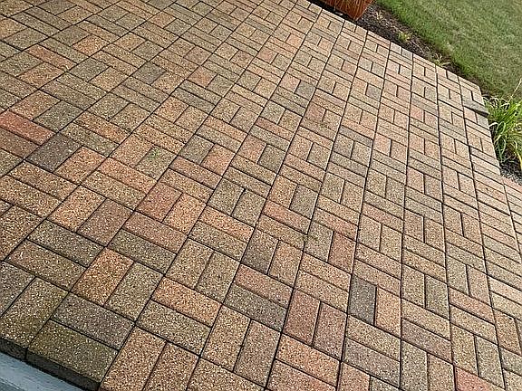 Rear patio