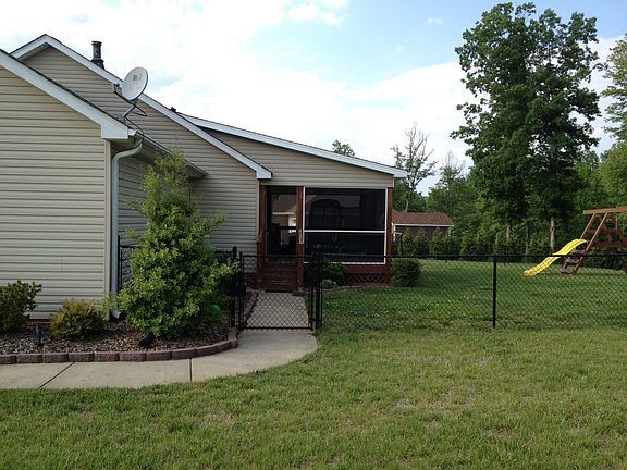 Screened in back porch
