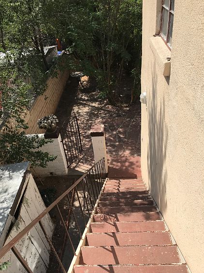 Private Stairwell Entrance