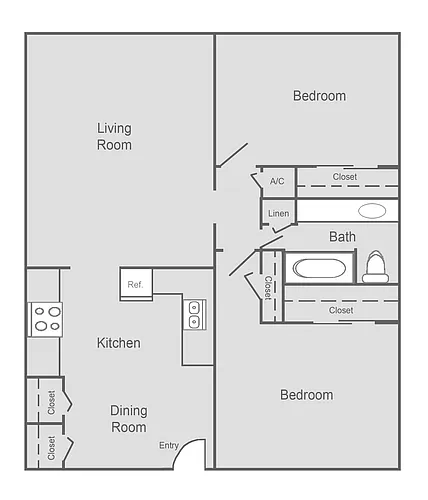 Floor plan B1
