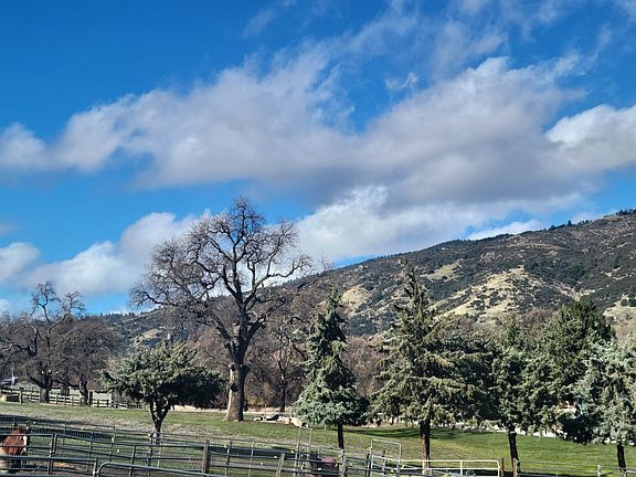 View from living room and kitchen area.