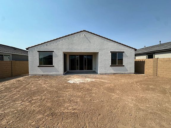 Back exterior elevation