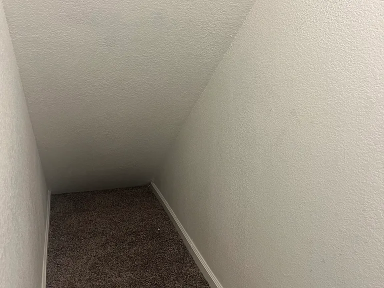 Extra storage under staircase
