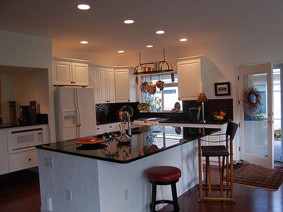 dramatic new kitchen